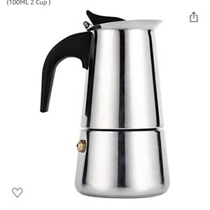 Brand new mini stovetop espresso maker.